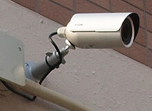 愛知県海部郡蟹江町にあるマンションの防犯カメラ取付工事