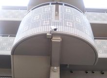 甲府市のマンションで防犯カメラ設置工事