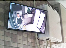 奈良県天理市でマンションに防犯カメラ