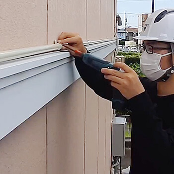 ライブカメラの設置工事